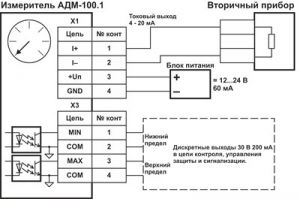 Рисунок 2 - Подключение АДМ-100.1.jpg